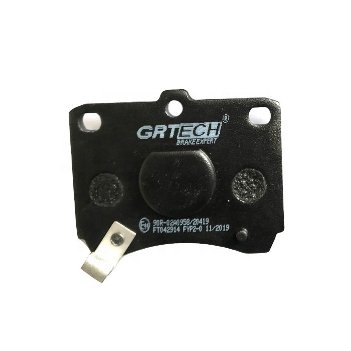 GRTECH KK150-33-28Z Factory Supply Certificated Auto Best Car Disc Front Brake Pad for Kia Pride
