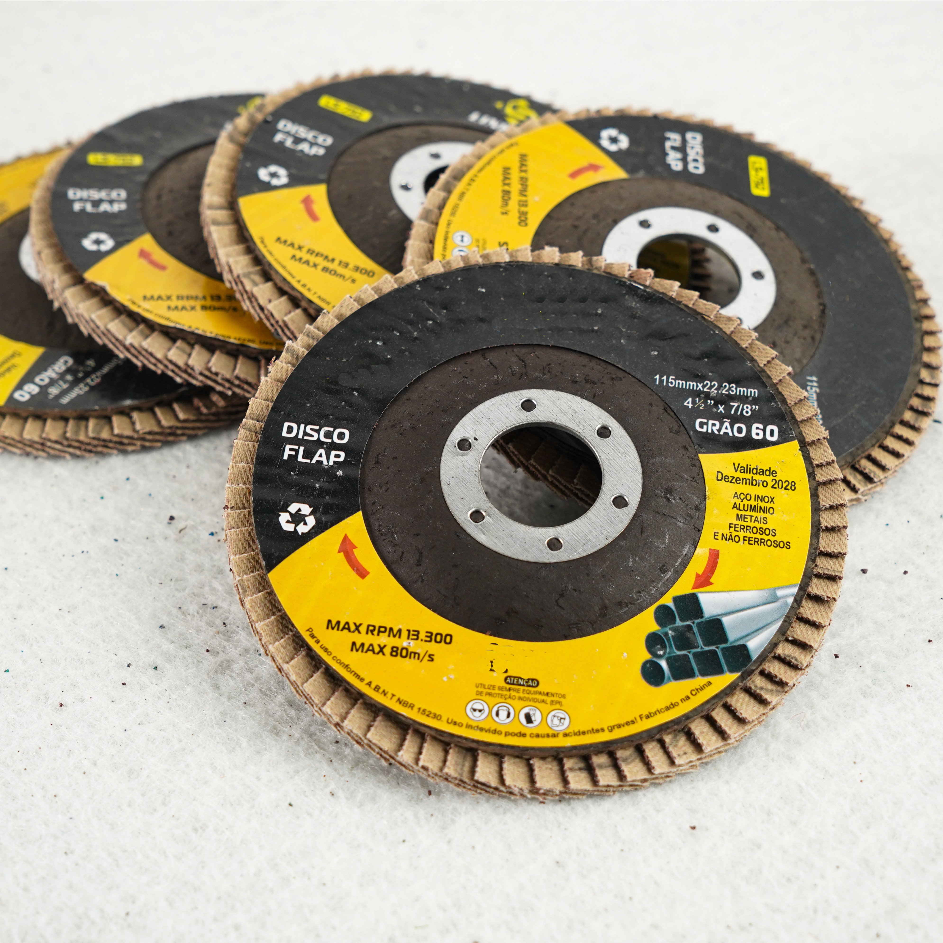 4 Inch Zirconia Flap Disc For Angle Grinder For Polishing/Aluminum Abrasive Flap Disc