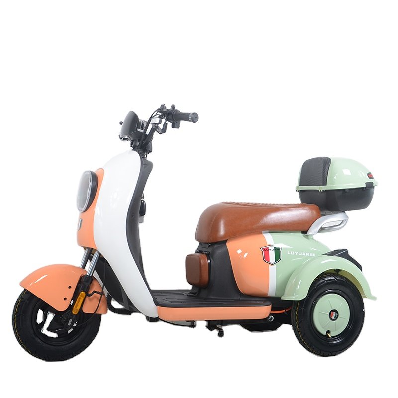 500W Mobile Scooter Electric Tricycles 48V Motorized Tricycles 3 Wheels Electric Tricycles for Adults