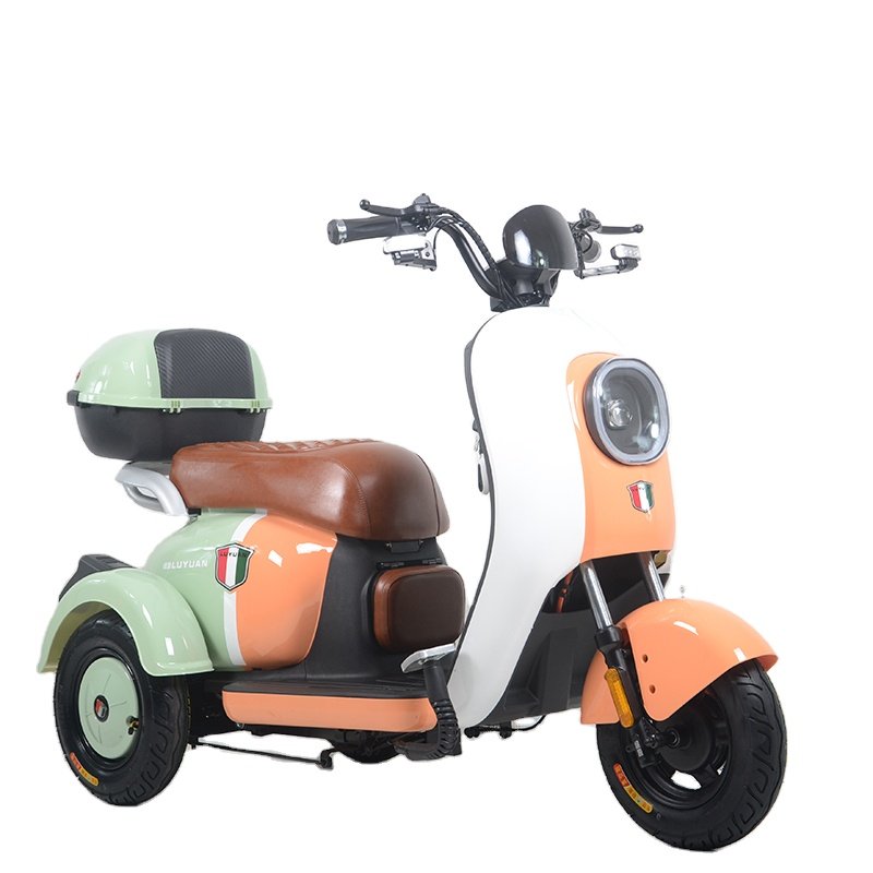 500W Mobile Scooter Electric Tricycles 48V Motorized Tricycles 3 Wheels Electric Tricycles for Adults