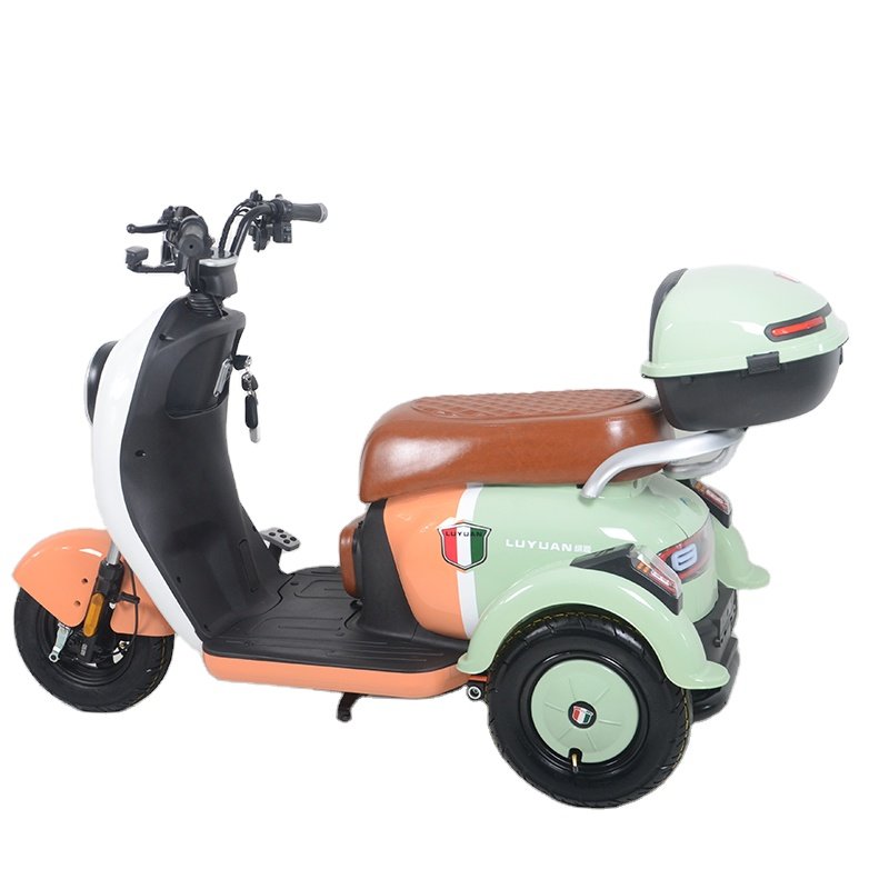 500W Mobile Scooter Electric Tricycles 48V Motorized Tricycles 3 Wheels Electric Tricycles for Adults