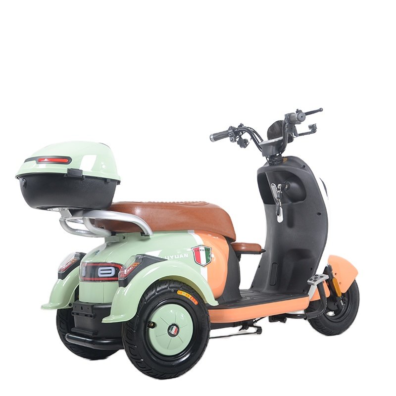 500W Mobile Scooter Electric Tricycles 48V Motorized Tricycles 3 Wheels Electric Tricycles for Adults