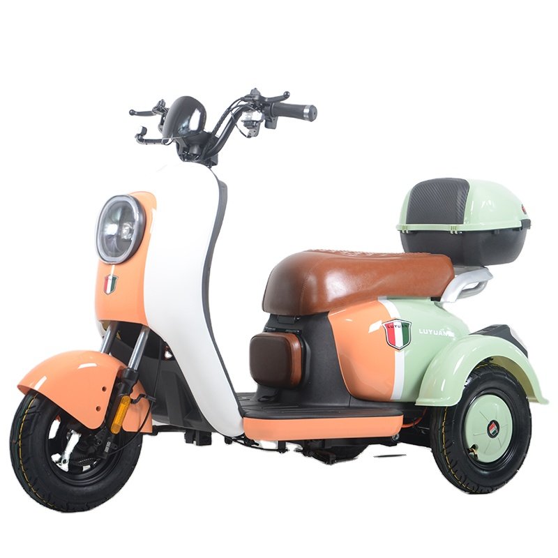 500W Mobile Scooter Electric Tricycles 48V Motorized Tricycles 3 Wheels Electric Tricycles for Adults
