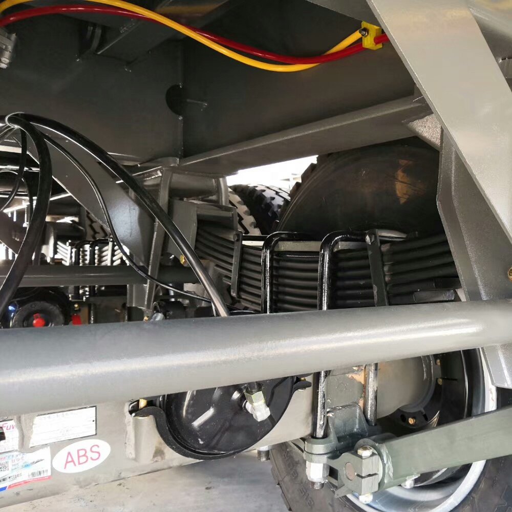 Hot Sale 12t-18t Germany Type Axle Built-in Brake Drum Axle Trailer Axle for Semi Trailer