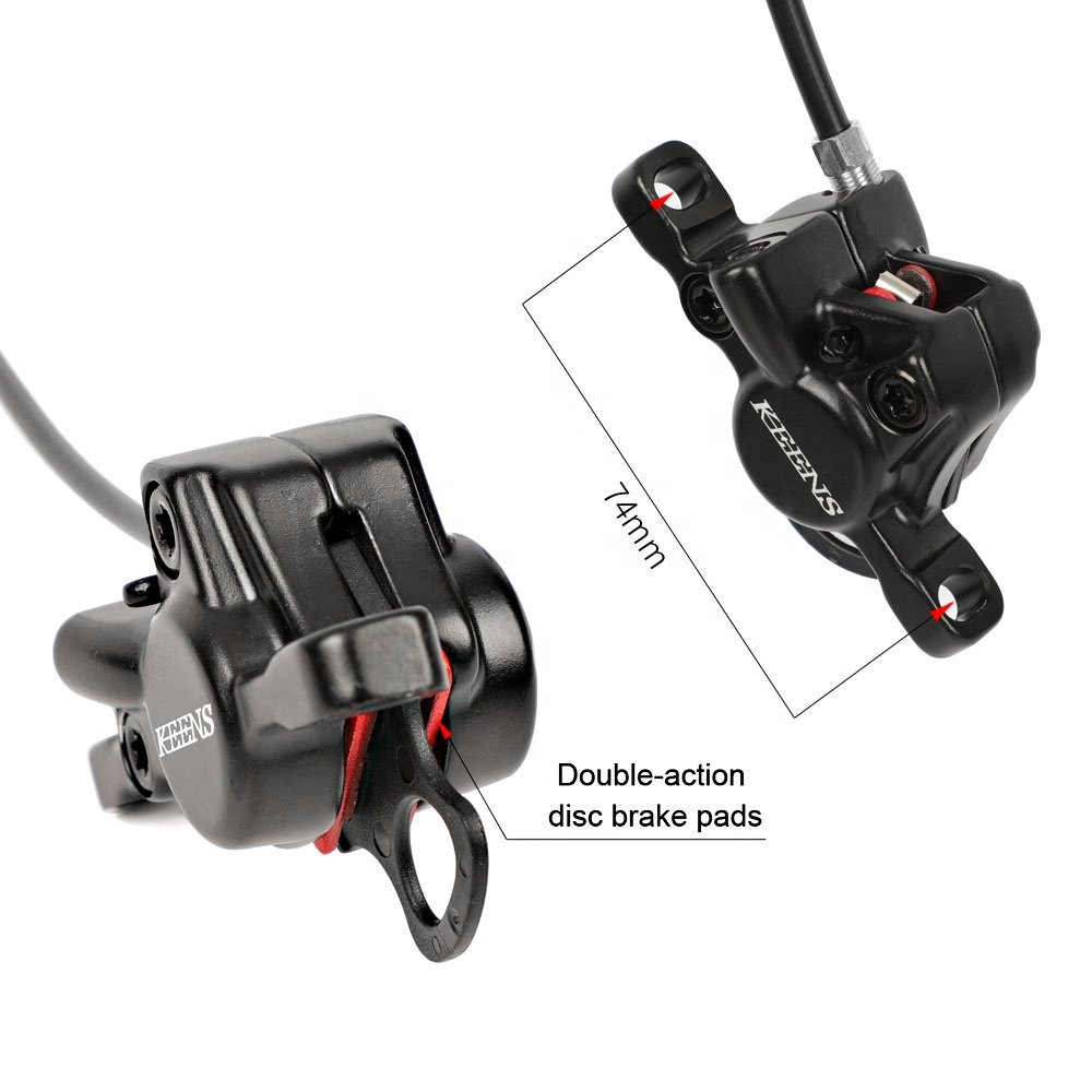 KEENS HD-M007 MTB Bicycle Hydraulic Disc Brake Set 160mm Calipers Adapter 900/1300 Hydraulic Disc Brake of Mountain Bike