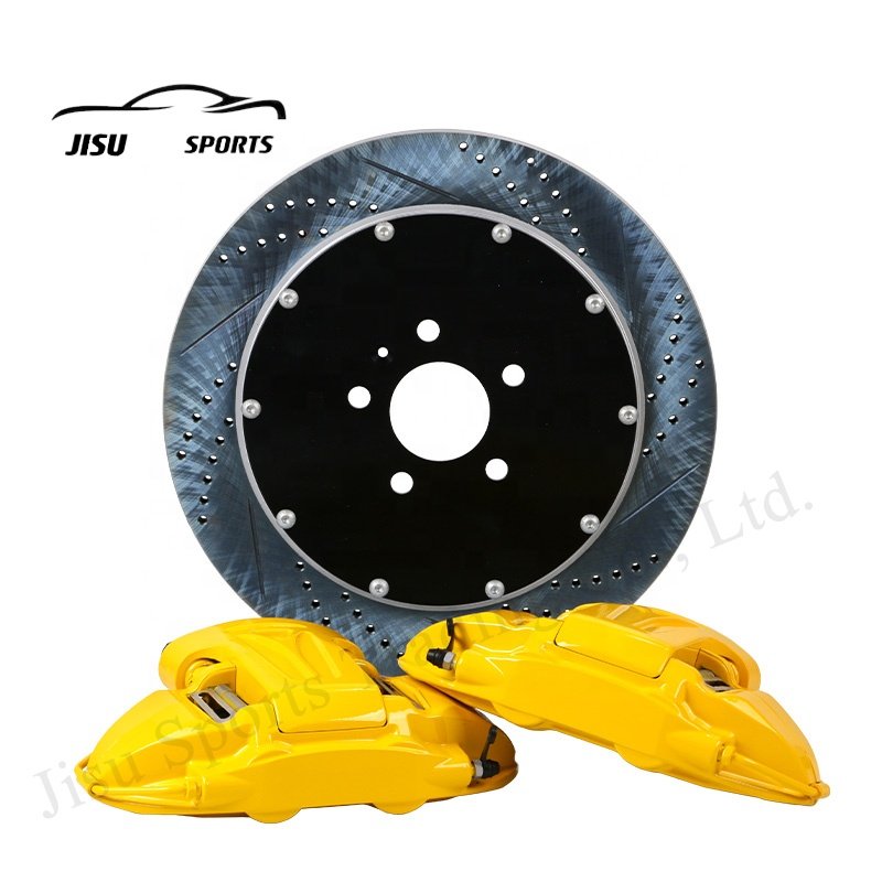 Upgrade Forged Rear Brake Calipers Kit 4 Piston Handbrake Caliper 355/380mm Disc for toyota 86 corolla Rav 4 Hilux Lc200