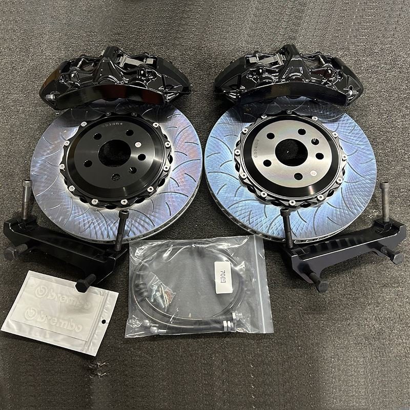 Custom Big Brake Kit Carbon Racing Disc Brakes 4 Pad Set For Ford Focus Mk3 Vw Golf Hyundai