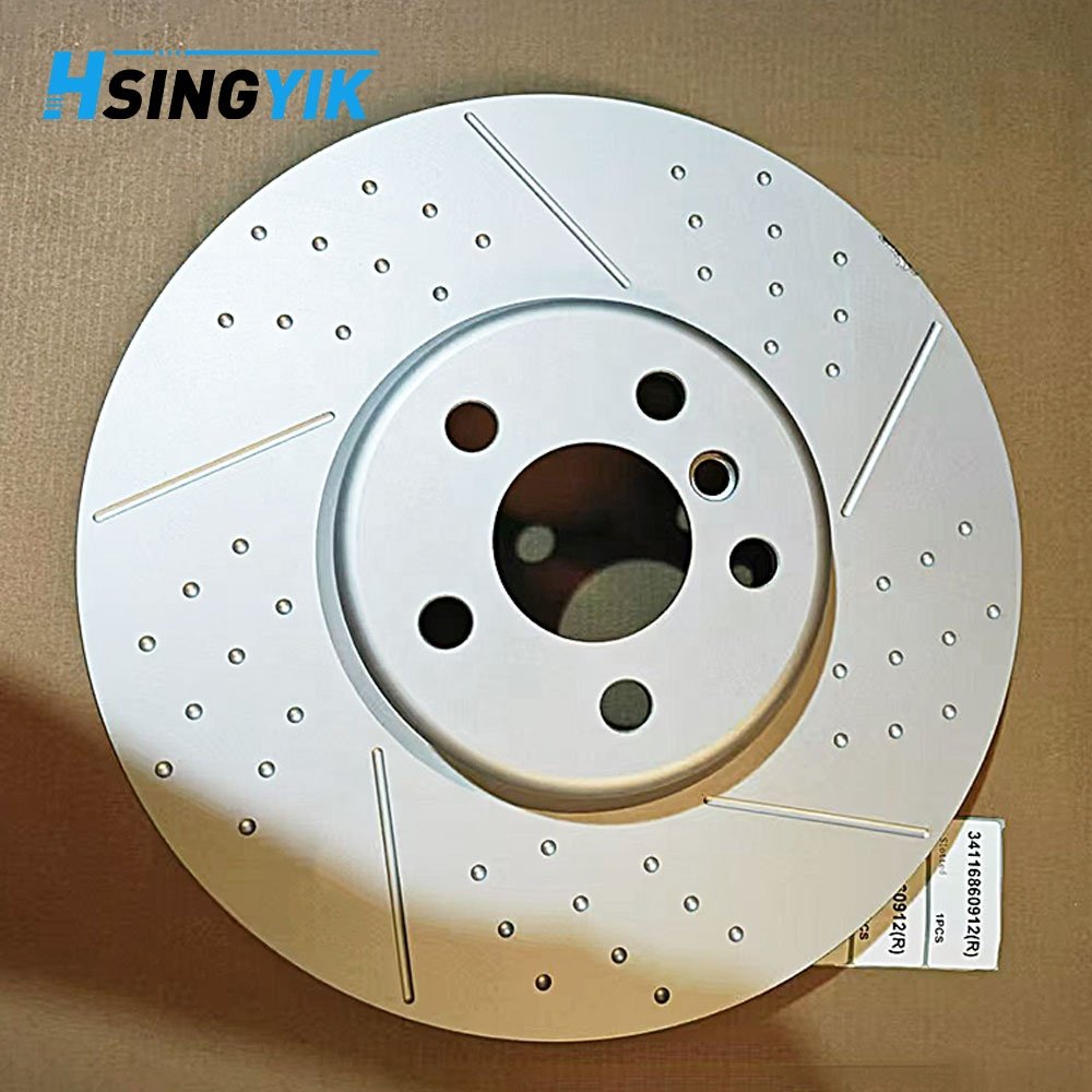Hsingyik 34206896227 34206896228 345 MM Rear Disc Brake Rotor for Bmw 330I Xdrive M340I Xdrive