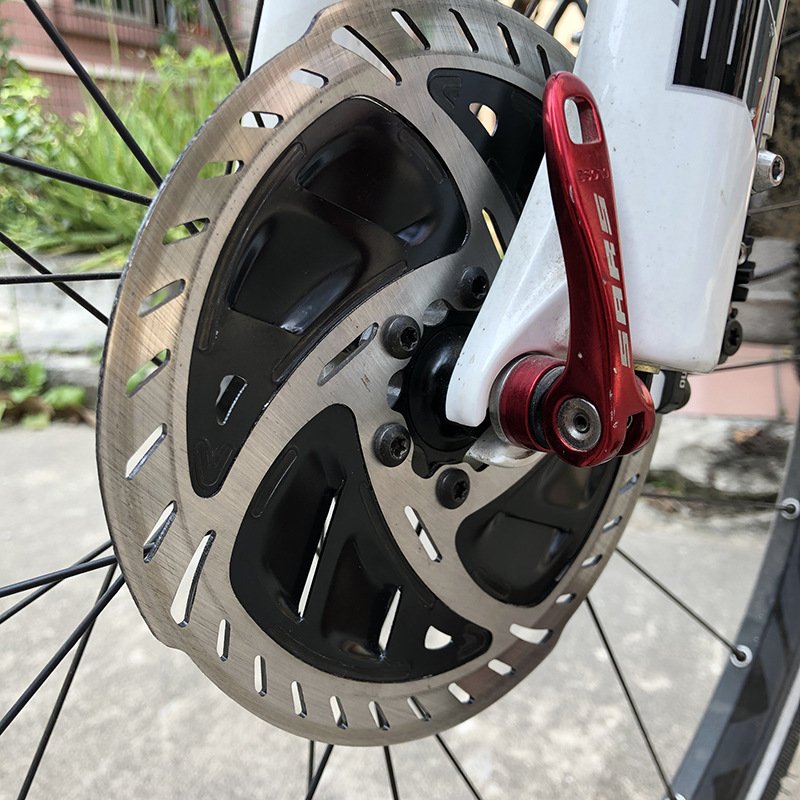 New 160mm Wear-Resistant Heat Dissipation Disc Brake Pad for Mountain Bikes Road Bicycles BMX Six Nail Oil Brake Disc Brake Pad