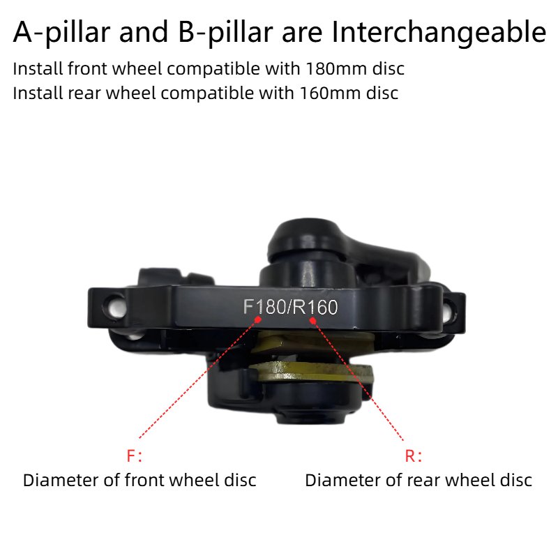 Universal Front and Rear Disc Brake Kit Bicycle Disc Brakes Caliper Mountain Bike Disk Brake