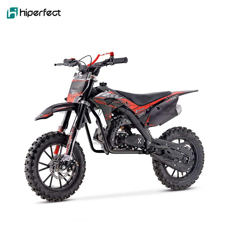 New 49CC 2-Stroke Brushless Gas Power Mini Dirt Bike Pocket Pit Motocross Motorcycle for Kids on Sale