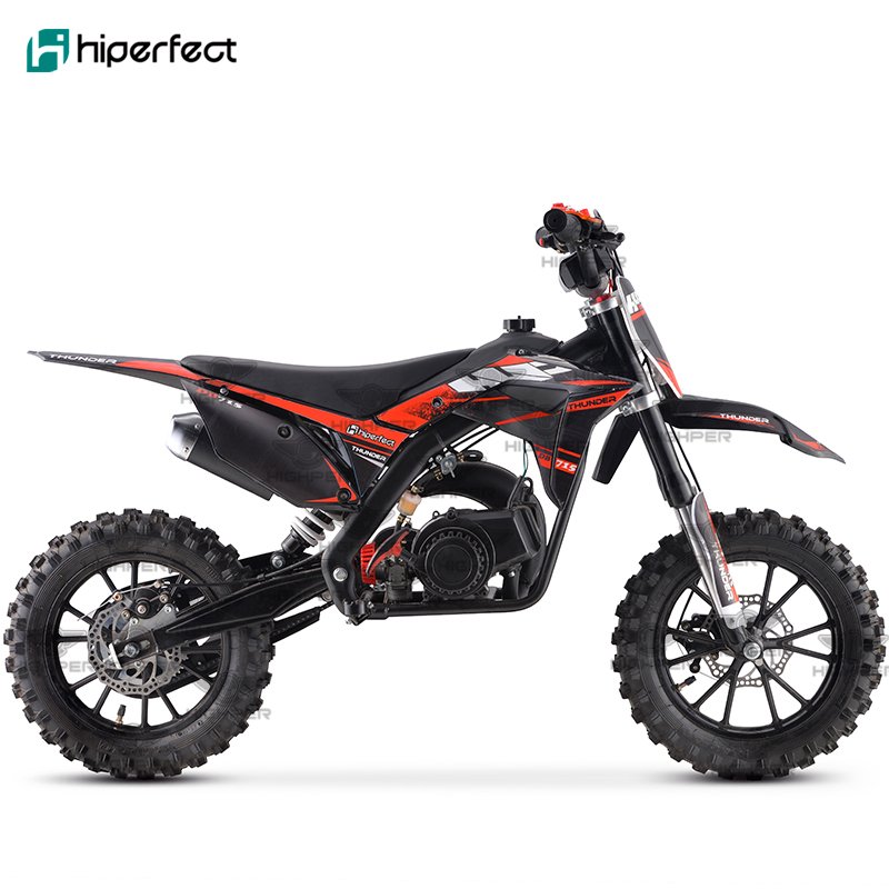 New 49CC 2-Stroke Brushless Gas Power Mini Dirt Bike Pocket Pit Motocross Motorcycle for Kids on Sale