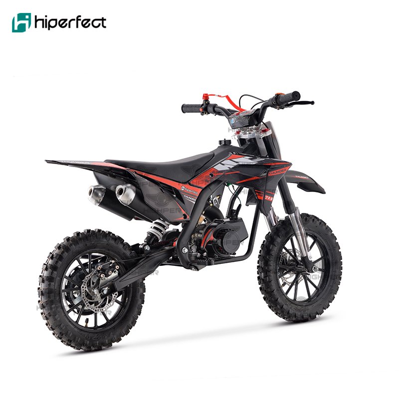 New 49CC 2-Stroke Brushless Gas Power Mini Dirt Bike Pocket Pit Motocross Motorcycle for Kids on Sale