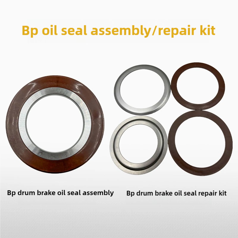 Semi-Trailer Axle Shaft Head Oil Seal for BPW Axle Wheel Hub Oil Seal Kit for Disc Brake And Drum Brake Repair Parts