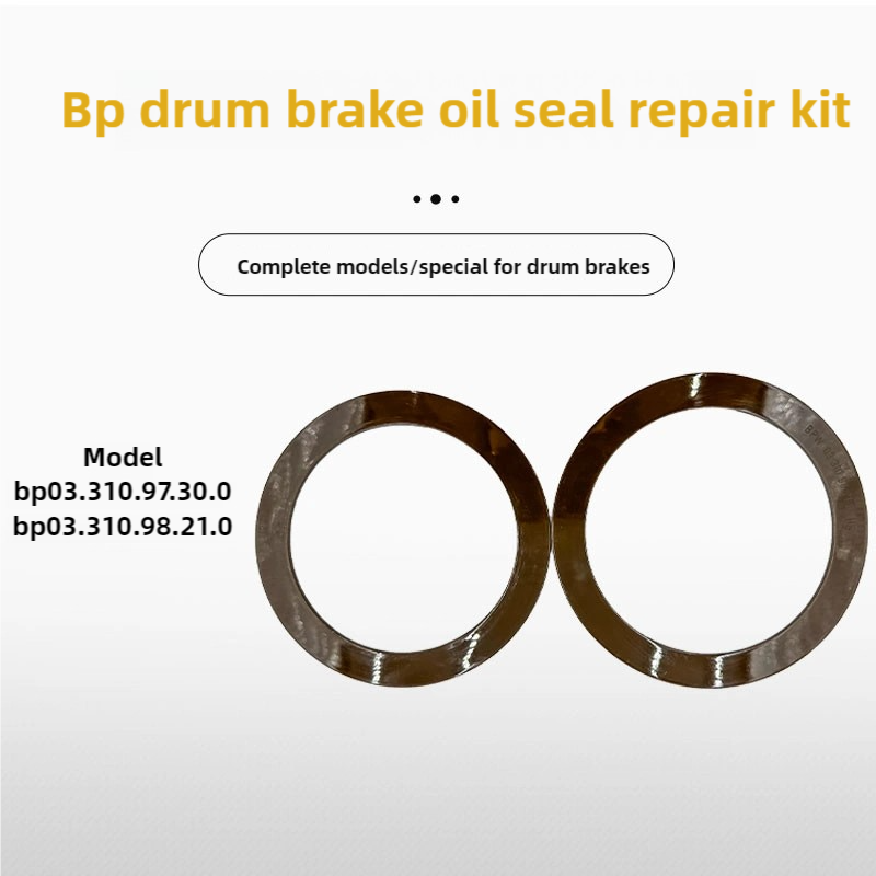 Semi-Trailer Axle Shaft Head Oil Seal for BPW Axle Wheel Hub Oil Seal Kit for Disc Brake And Drum Brake Repair Parts