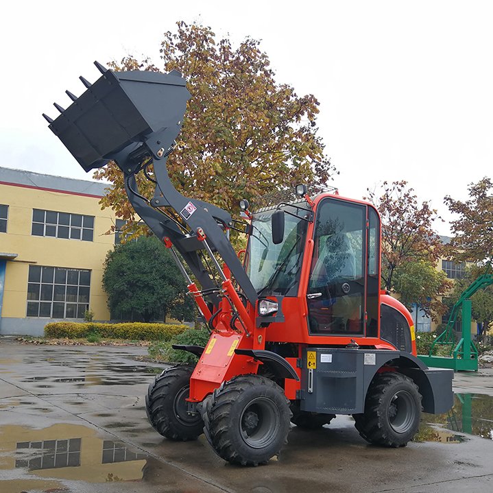 Free Shipping EPA XG-908 Mini Front Loader 0.8 Ton Cheap Mini Loader Wheel Loaders