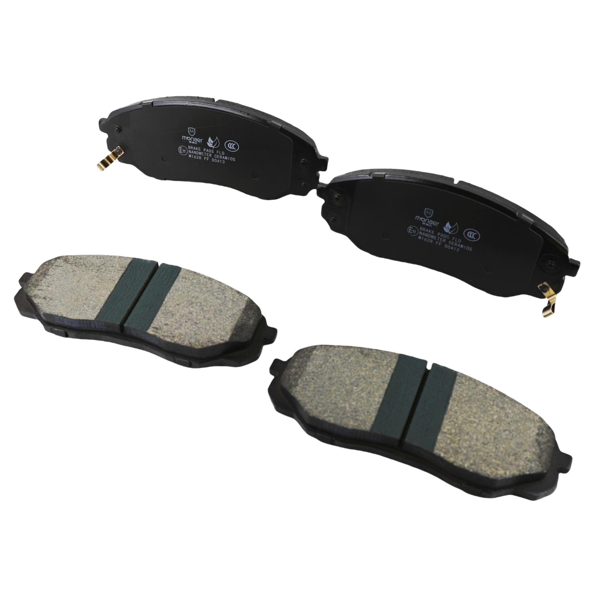 Monaer Brake Pads D413 Ceramic Front Disc Brake Pads for Chevrolet