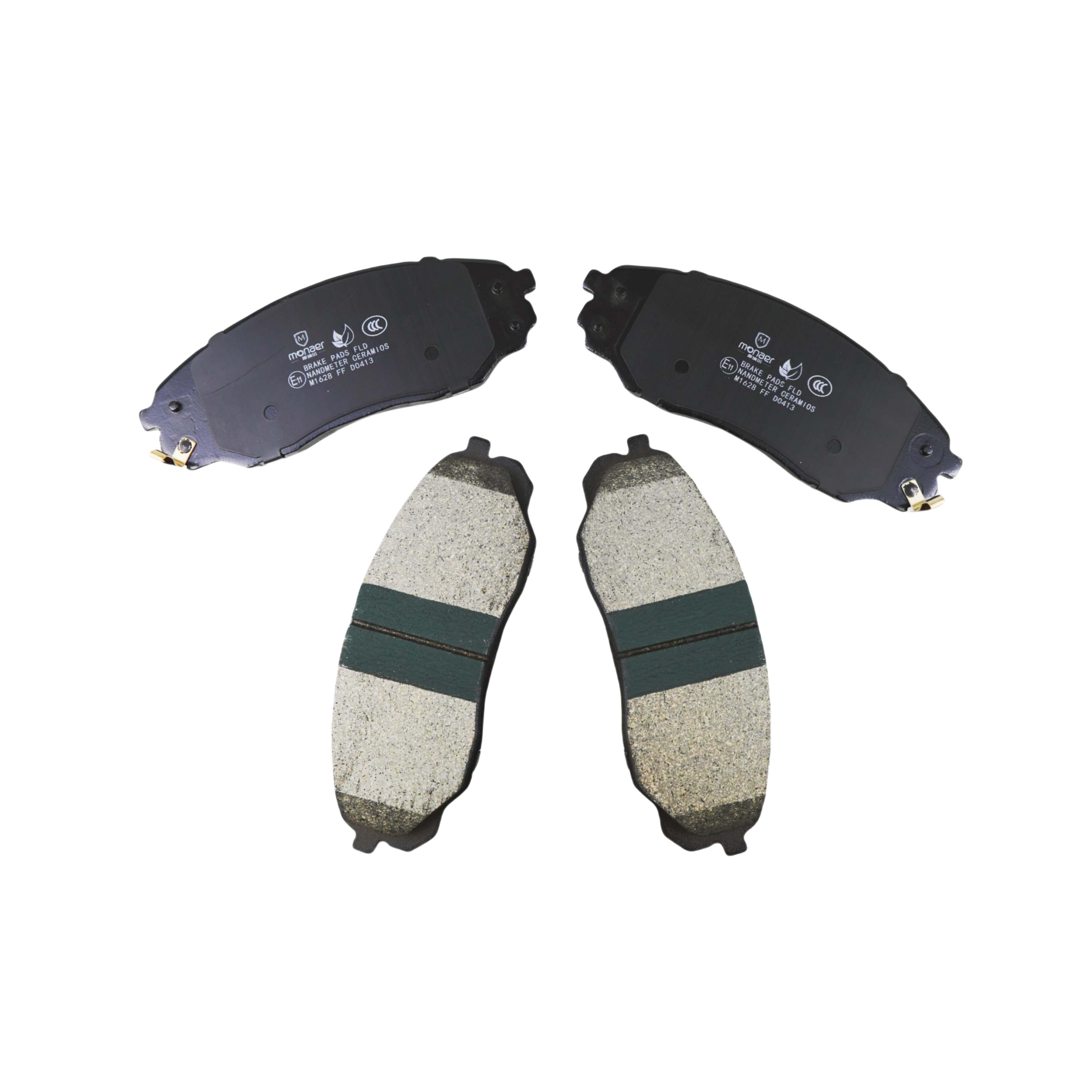 Monaer Brake Pads D413 Ceramic Front Disc Brake Pads for Chevrolet