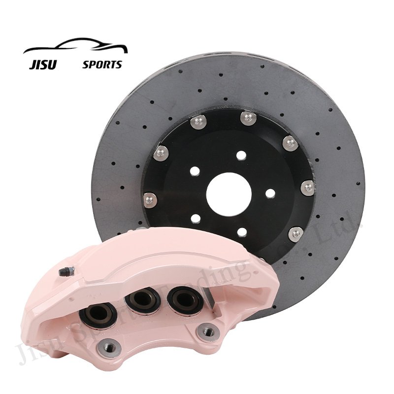 Factory Direct Sale 6 Piston Caliper Kit Carbon Fiber Ceramic Disc for Byd Song Plus Byd Atto 3 Byd Tang Seal Rear Big Brake Kit