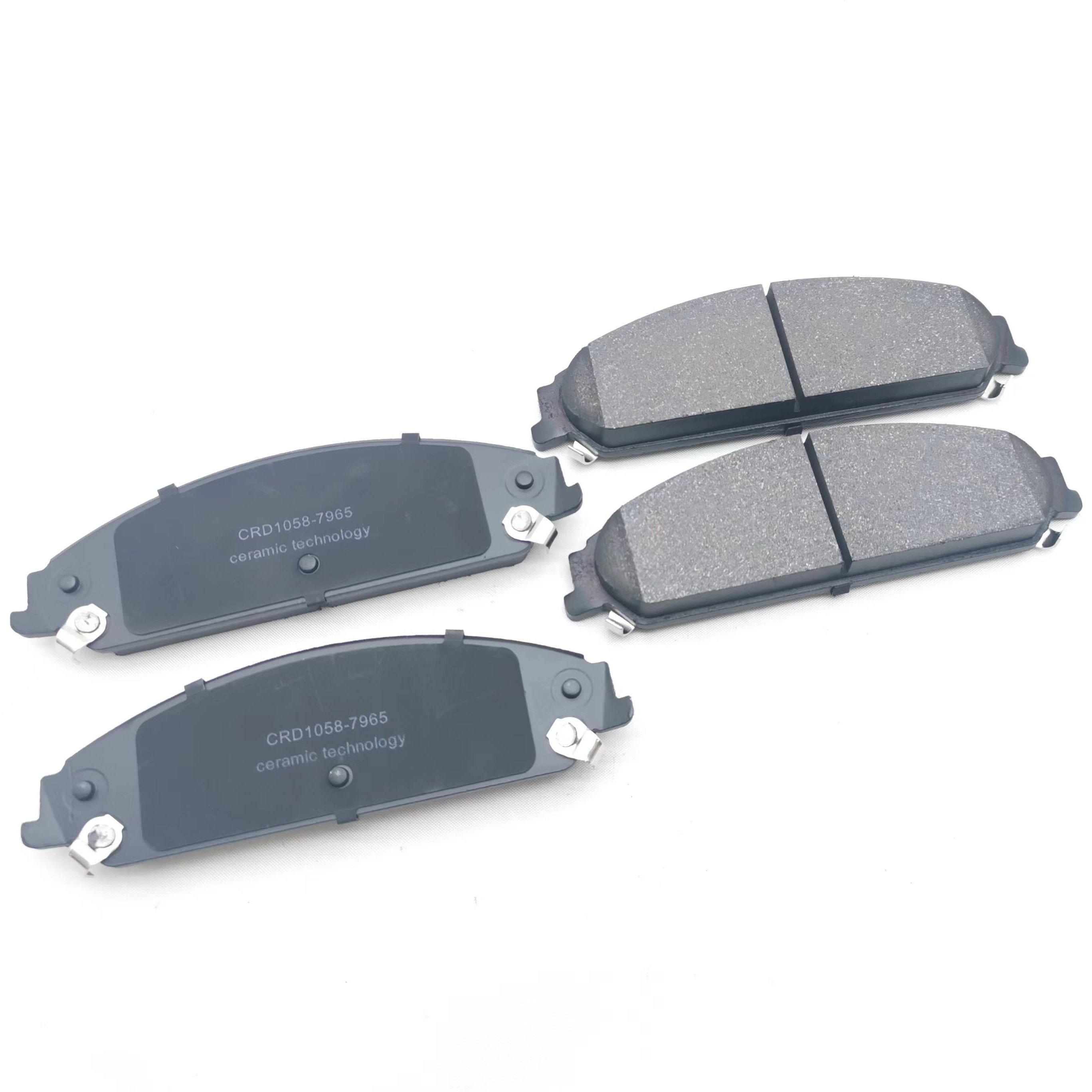 OEM D1058 Automotive Brake Systems Brake Pad Supplier Auto Car Parts Front Brake Pad for Chrysler 300 C Dodge Charger