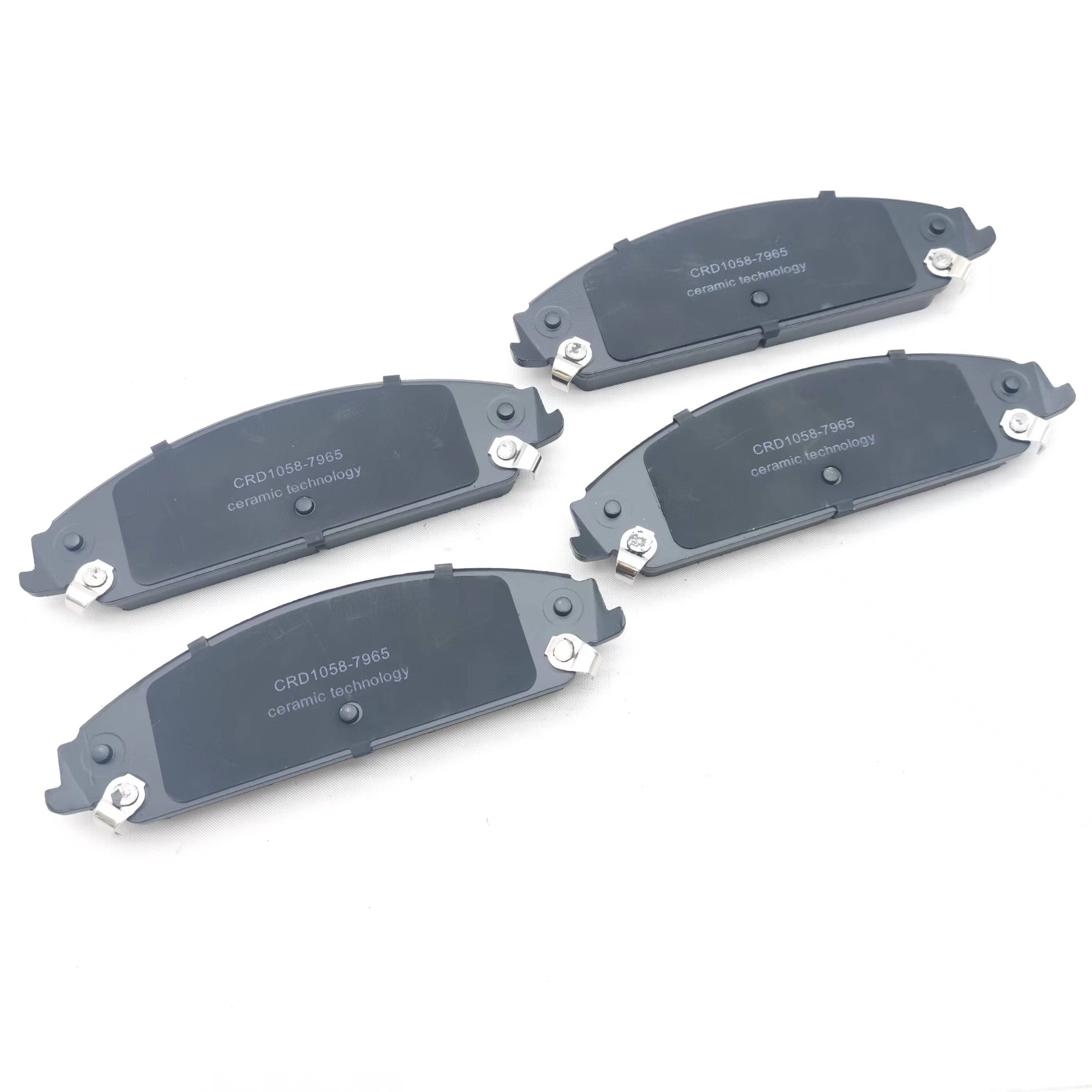 OEM D1058 Automotive Brake Systems Brake Pad Supplier Auto Car Parts Front Brake Pad for Chrysler 300 C Dodge Charger