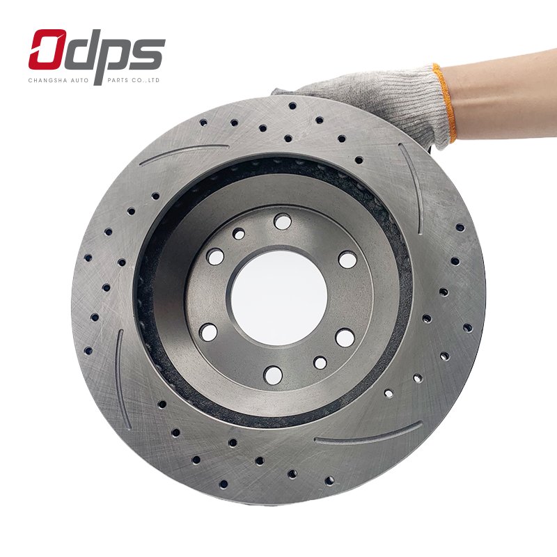 55069-4 Front Drilled Slotted Ventilated Brake Disc 292mm Ceramic Formula Passenger Car Quiet and No Dust for CAR BWM PORSCHE