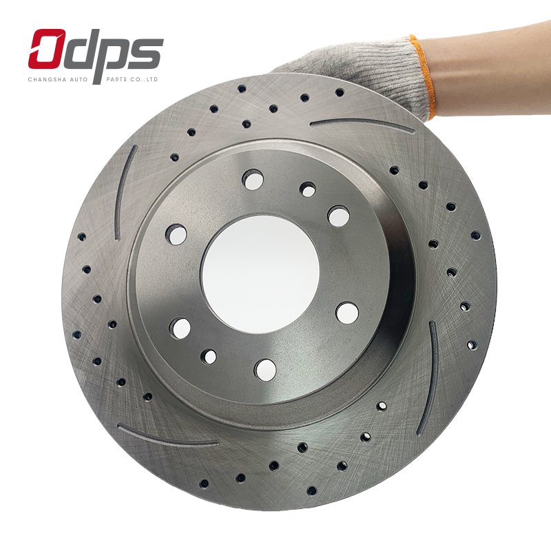55069-4 Front Drilled Slotted Ventilated Brake Disc 292mm Ceramic Formula Passenger Car Quiet and No Dust for CAR BWM PORSCHE