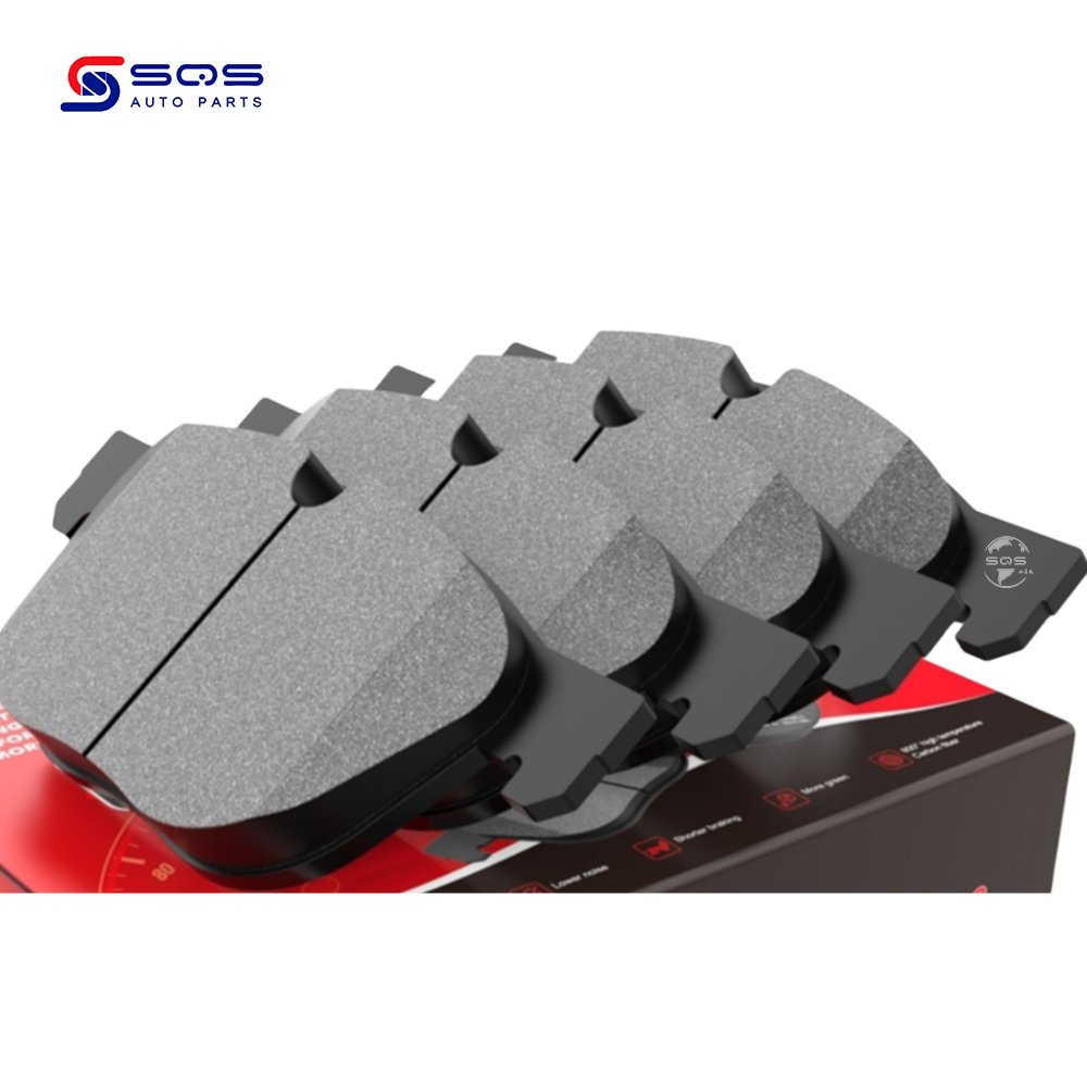 SQS High Quality Factory Prices Brake Pads Direct Fit Focus/Swift/Terrano/xpander/COROLL-A/VIOS/ECOSPORT/accent/SANTANA/D-MAX