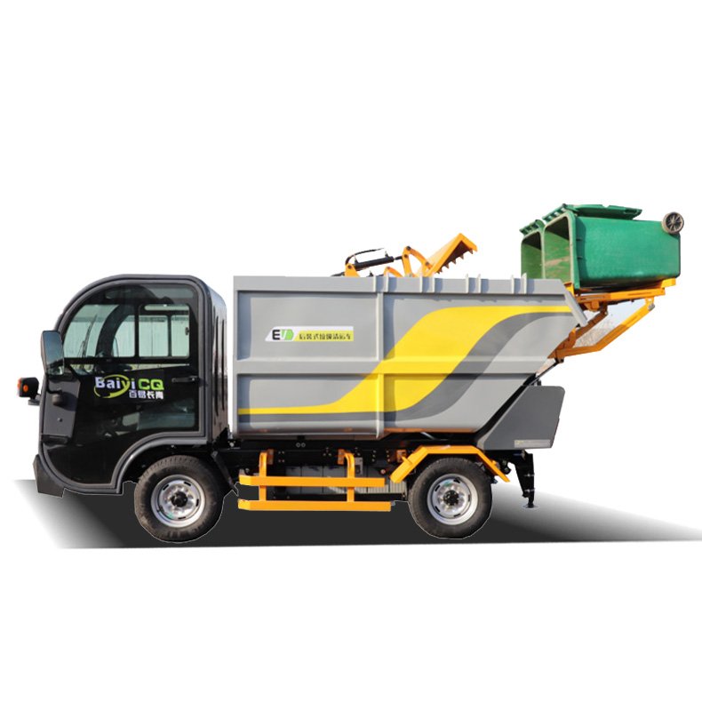 Baiyi L35 Electric Compactor Truck Garbage Truck for Sale Mini Garbage Trucks for Sale