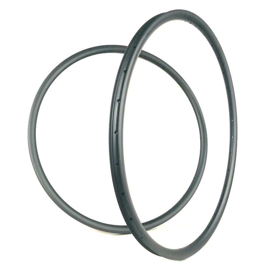 High Performance 26\" 27.5\" 29\" Mountain Bike Carbon Fiber Wheelset Rims with High Stiffness Disc Brake