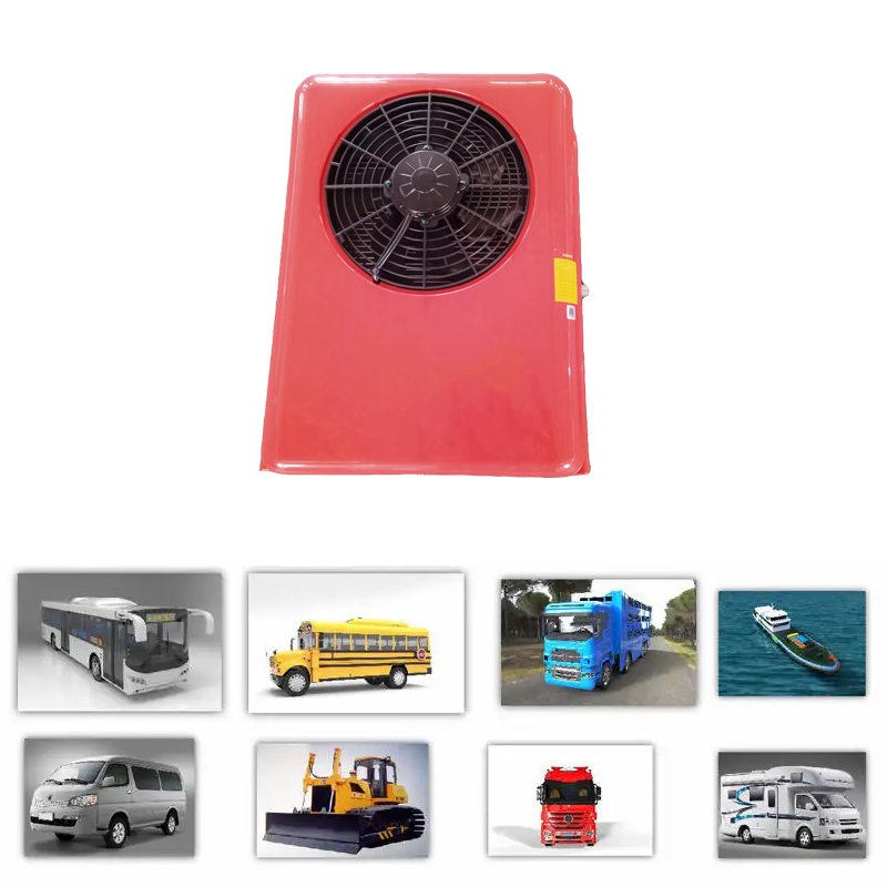 High Quality Battery Powered 24V Parking AAir Conditioner Tractor Cab Truck Sleeper Electric Parking Cooler for Truck