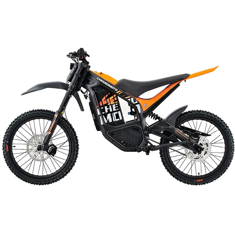 2025 High-Speed 96V 12000KW Off-Road Electric Dirt Bike with Central Motor Power by Lithium Battery
