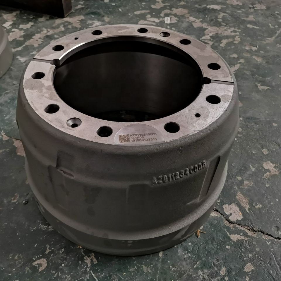Wholesale Price Sinotruk HOWO Truck Spare Parts Braking System WG9231342006 Brake Drum for Sale