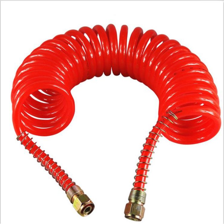 High Quality PU Intake Hose Spring Hose Air Brake Hose Connector Automotive Brake Pipe