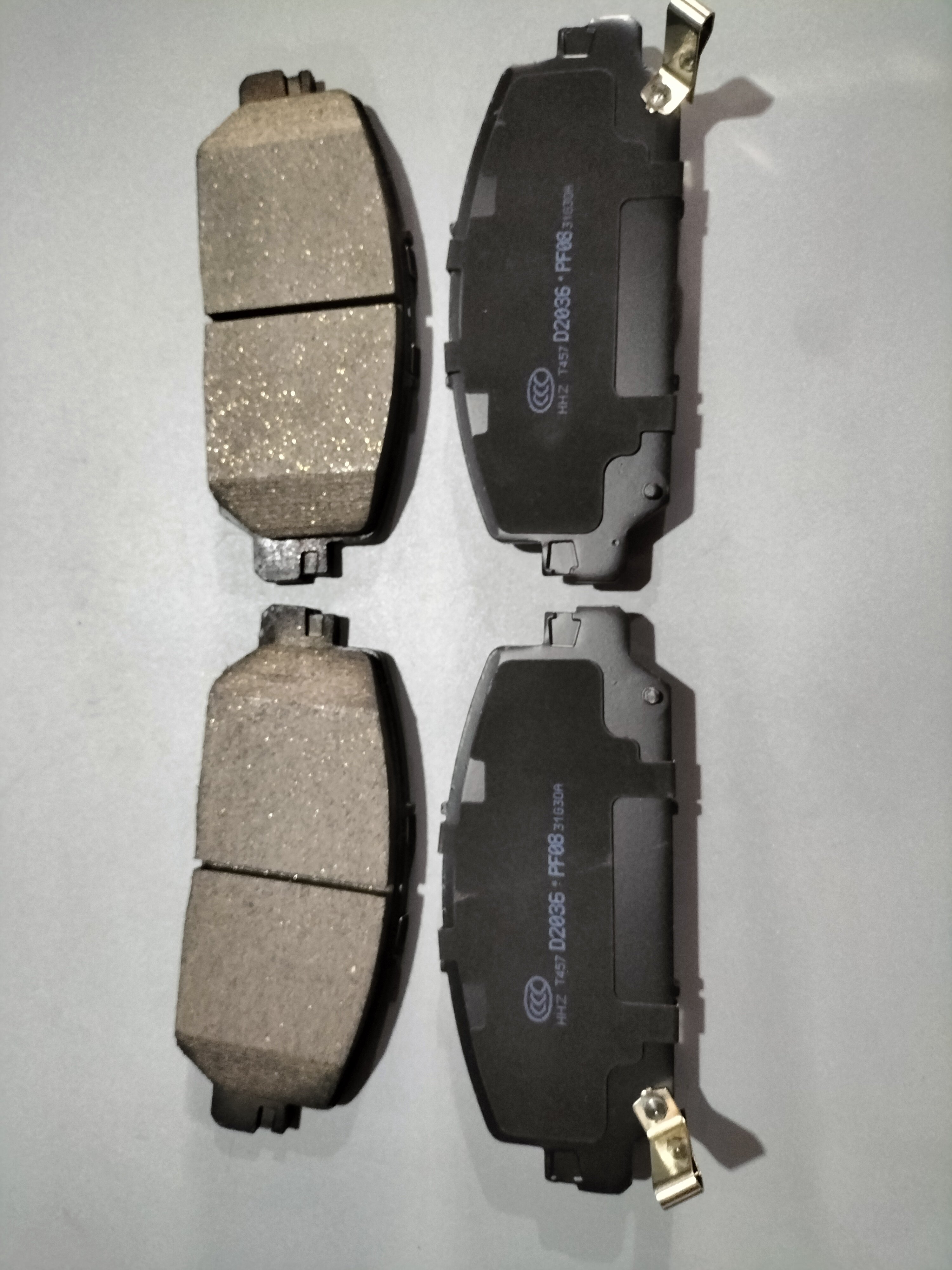 Customizable 58101-1FE00 Recommend Wear-resistant Black Brake Pads for Car