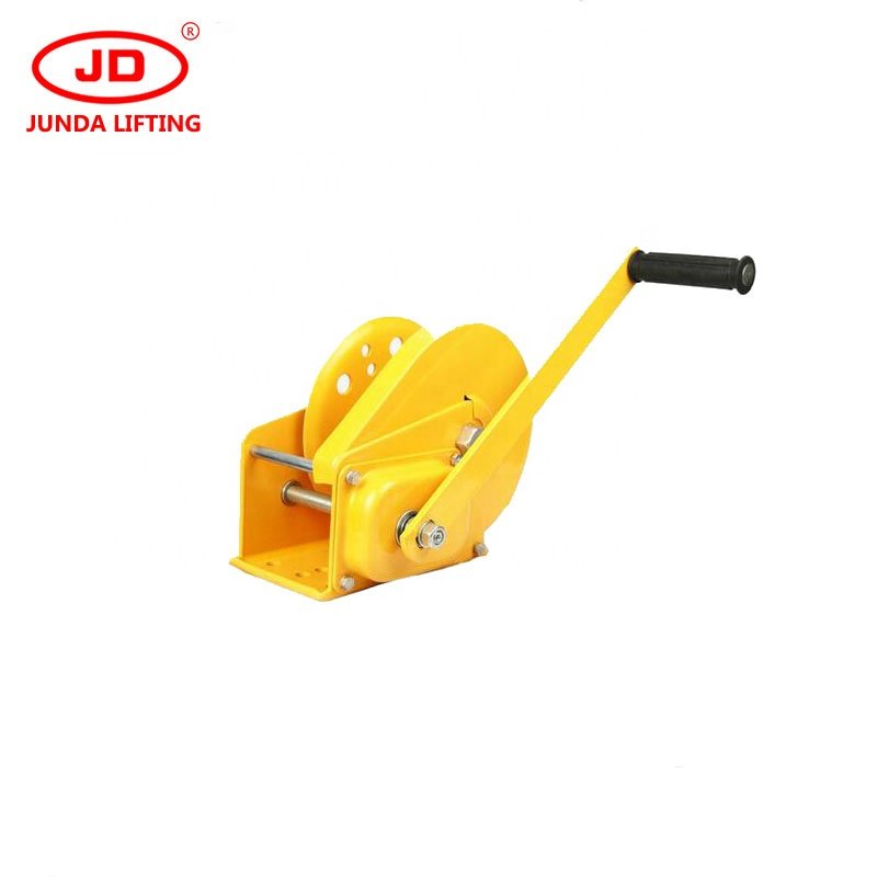 CE Approved 1200-2600LBS Auto Brake Hand Winch with Cable