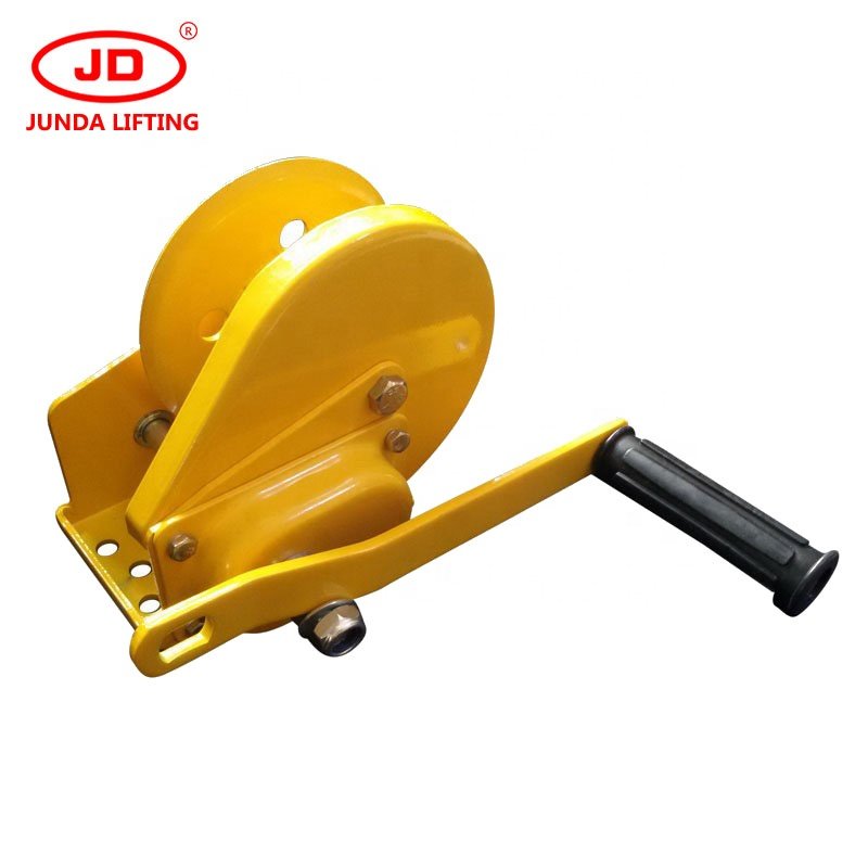 CE Approved 1200-2600LBS Auto Brake Hand Winch with Cable