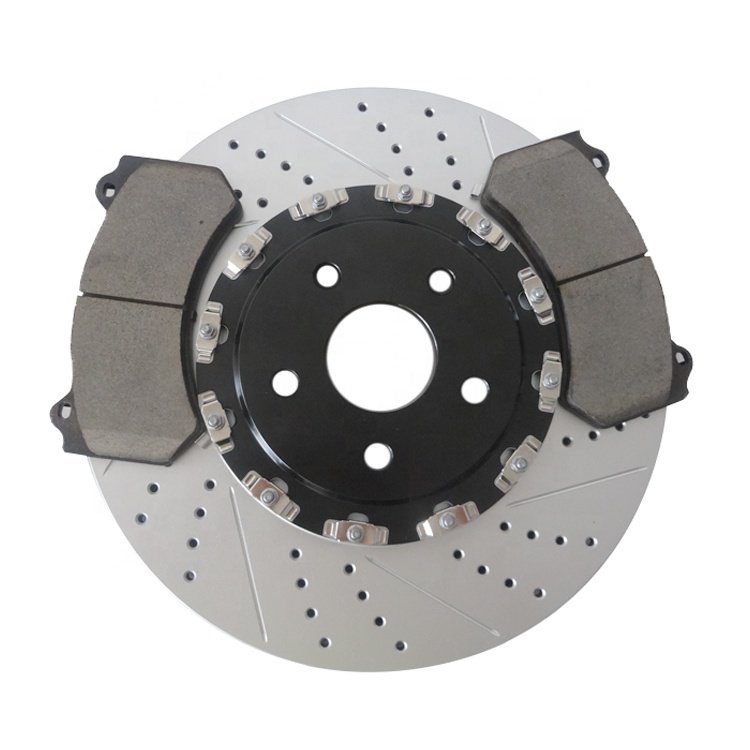 68305562AB 2 Piece Floating Front Disc Brake Rotors for Dodge Durango Cherokee Trackhawk