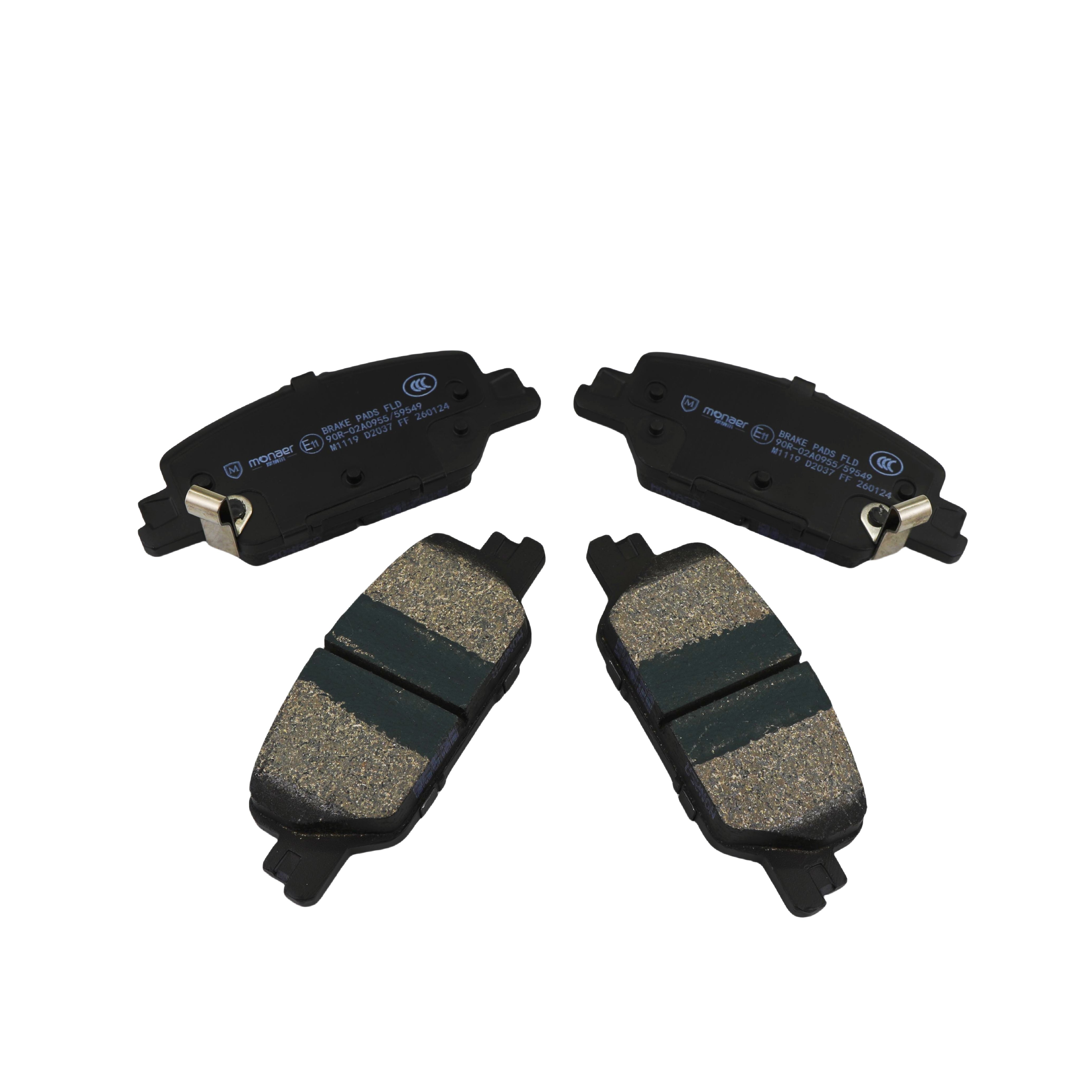 43022-THA-H00 Wholesale Ceramic Brake Pads Auto Brake Pads High Performance Rear Brake Pad D2037 for HONDA