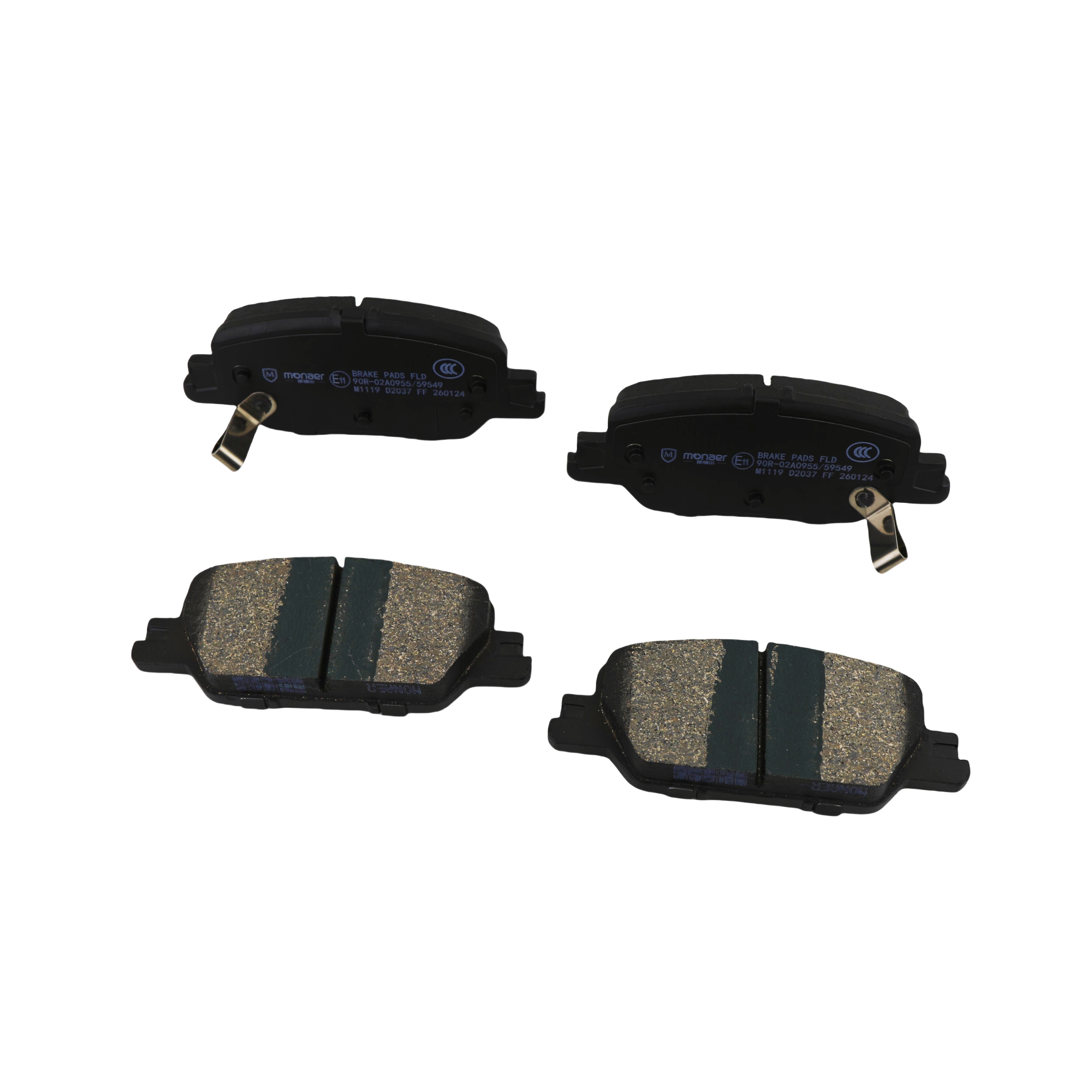 43022-THA-H00 Wholesale Ceramic Brake Pads Auto Brake Pads High Performance Rear Brake Pad D2037 for HONDA