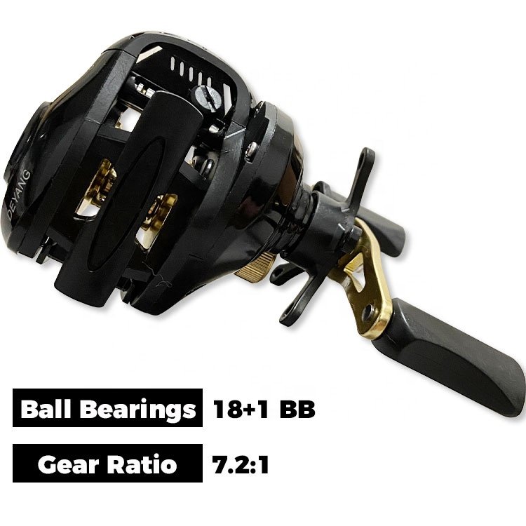 Hot Customized Wheel Baitcasting Reel 2000 Baitcast Casting 5KG Drag Fresh Carp Reel Fishing Saltwater Sea Fishing Reel