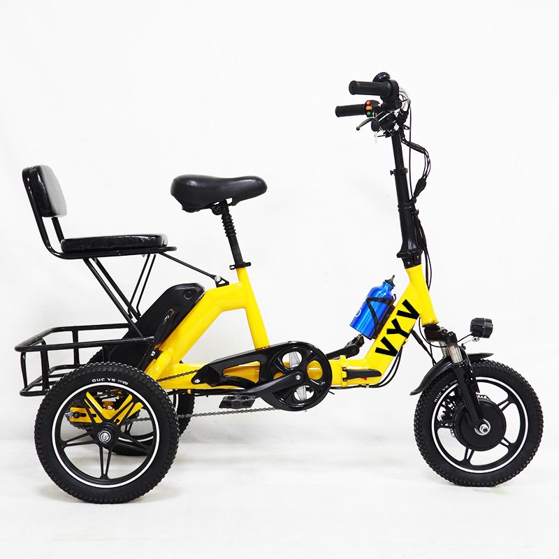 2023 Mobility-impaired People Used Three Wheel Electric Mini Motorized Tricycle With Battery for Passenger and Cargo