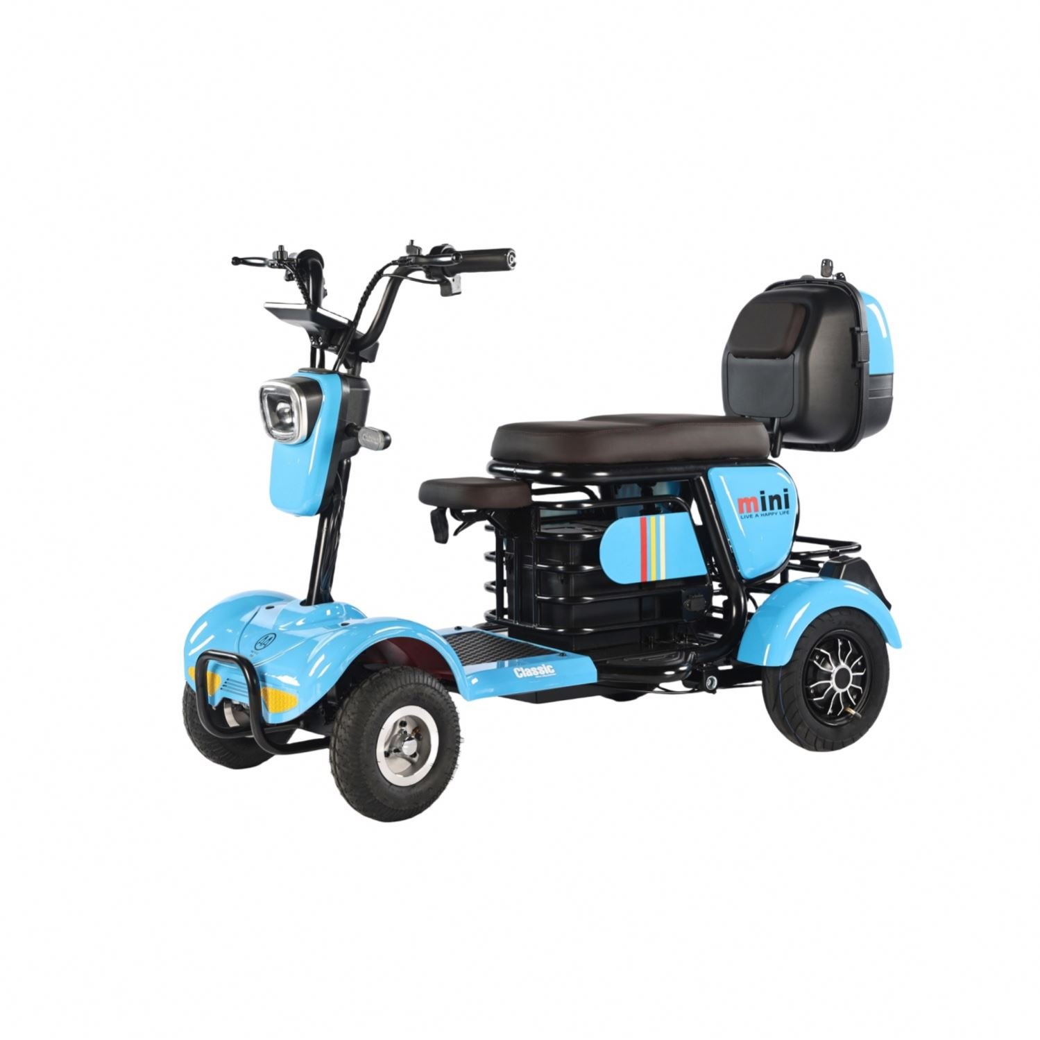 New Large-capacity Electric 4 Wheeler Vehicle Elderly Electric Bike Adult Electric Motorcycles