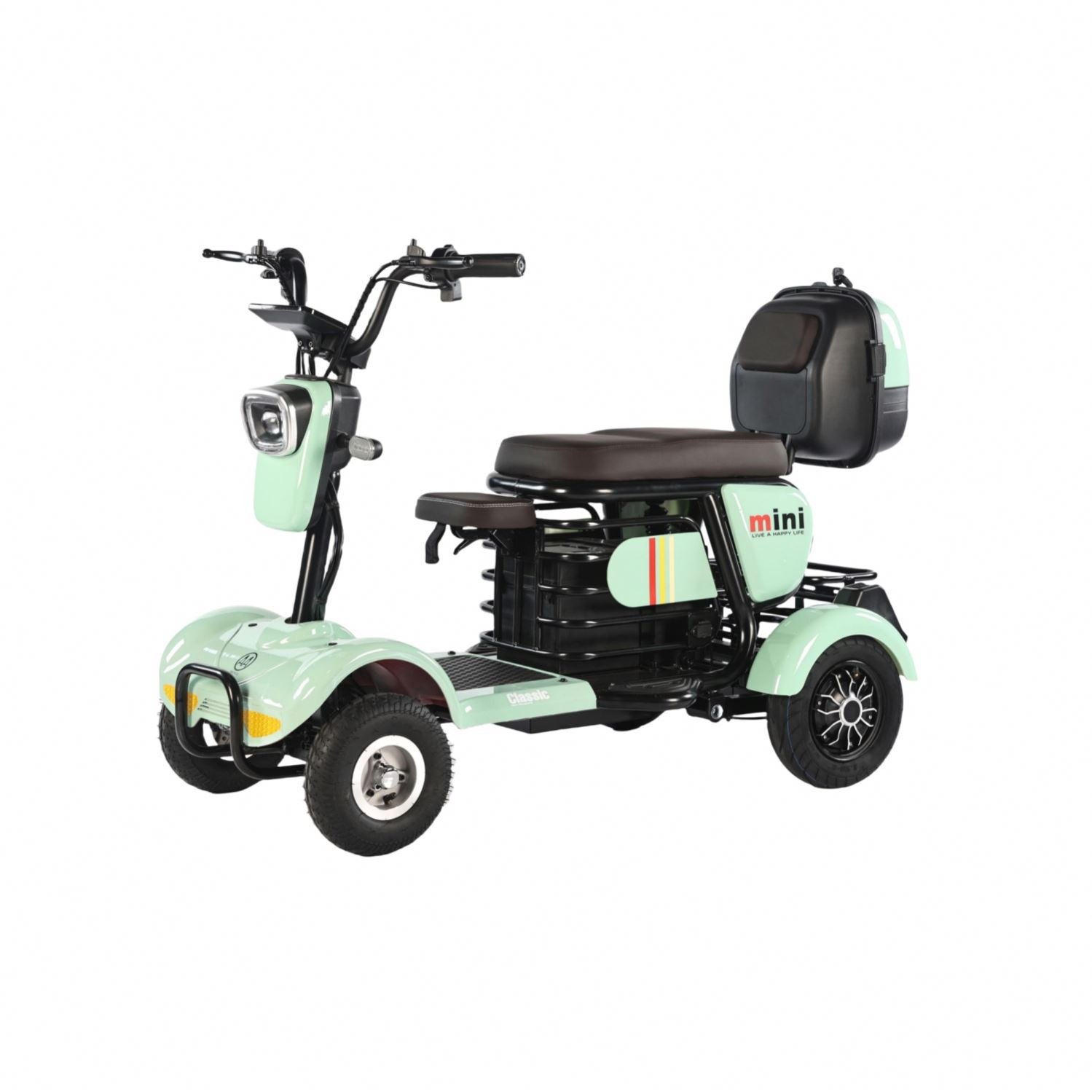 New Large-capacity Electric 4 Wheeler Vehicle Elderly Electric Bike Adult Electric Motorcycles