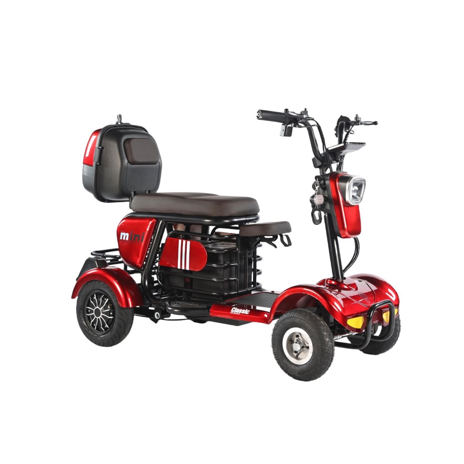 New Large-capacity Electric 4 Wheeler Vehicle Elderly Electric Bike Adult Electric Motorcycles