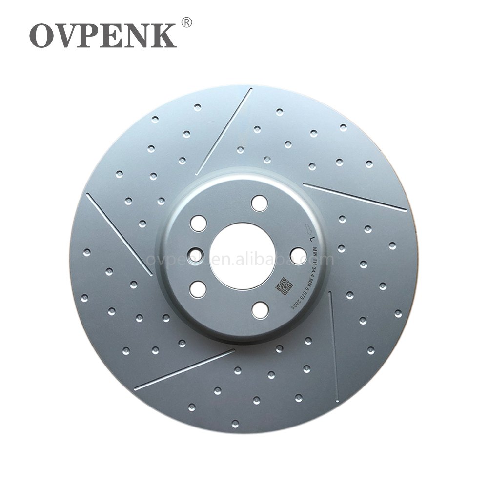 Front Brake Disc for BMW 5(G30,F90)2016- 5 Touring (G31)/ 6 Gran Turismo (G32)2017- 7(G11,G12)2014- OEM 34116875283 34106875284