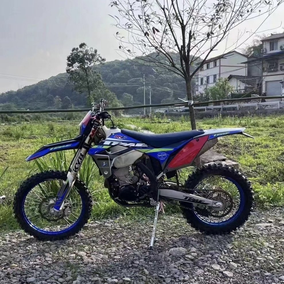 Time-S300 300cc 4-Stroke NC300 DOHC Engine 130km/h Top Speed Tough Aluminum Frame Dirt Bike for Off-Road Motorcycles