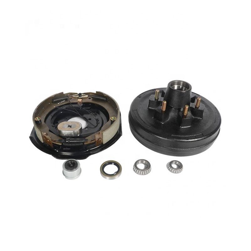 Trailer Accessories for RV Use Trailer Electric Brakes Hub Drum Kit 6 on 5.5" for 5200 6000 Lbs Axle