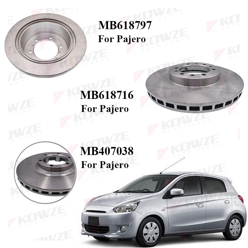 Auto Parts Good Price Car Front Rear Carbon Ceramic Rotors Brake Discs Assembly Brake Disc for Toyota Hilux Vigo Montero