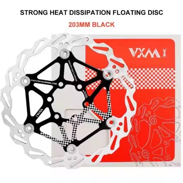 VXM Bike MTB Mountain Bicycle Disc Brake Rotor Stainless Steel Hydraulic Brake 160mm 180mm 203mm Road Bike Disc Floating Disc